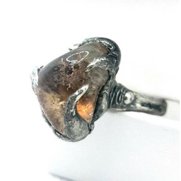 Ghost Quartz Crystal Ring - Picture 10 of 12